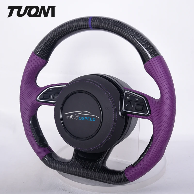 

For Audi B8 B9.5 B9 S5 S4 TT S3 S4 S5 S7 R8 RS3 A1 A3 A4 A5 A6 A7 Car Accessories Custom Carbon Fiber Steering Wheel
