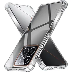 Luxury Transparent Silicone Shockproof Phone Case - Soft Cover for XIAOMI 11