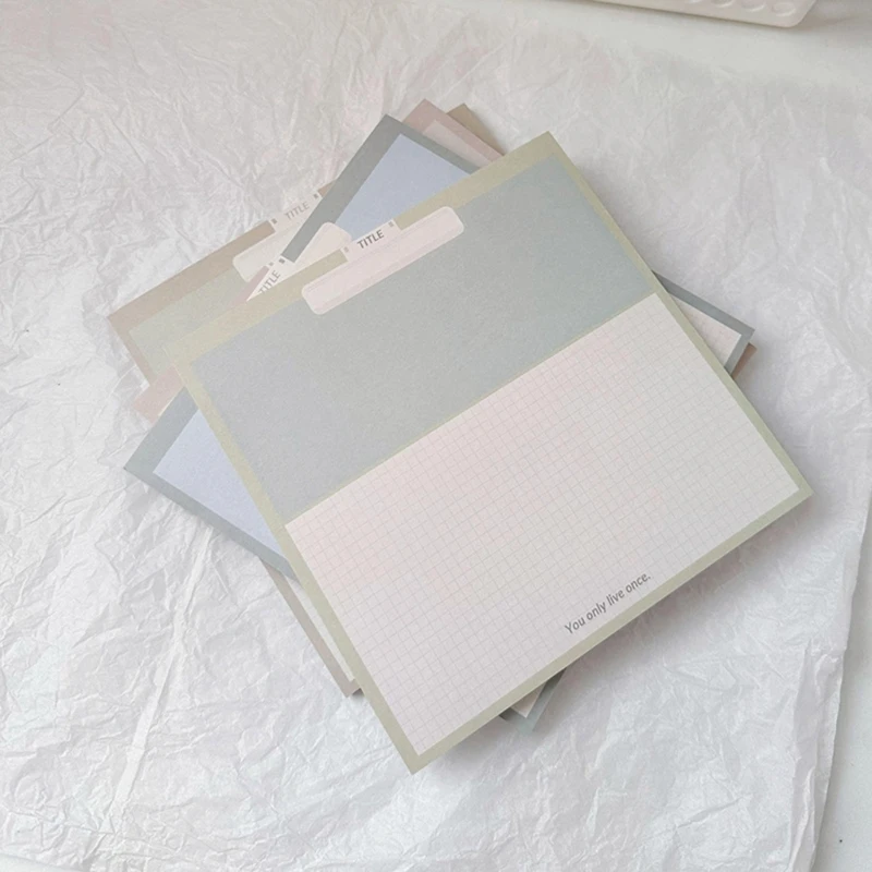 

Разрывной блокнот, блокнот для рисования, 7x10 дюймов, блокнот для письма, 50 страниц, отрывные листы с сеткой, студенческий для