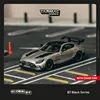 Tarmac Works 1:64 MB GT Black Series Silver Metallic Diecast Model Car 1