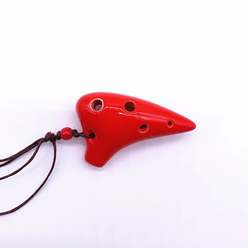Flute Instrument Small Ocarina Instrument Portable Add Fun Universal Music Beginner 6 Hole Ocarina