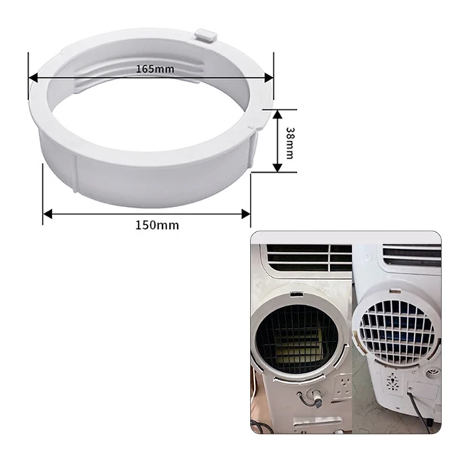 Tuyau Évacuation De Climatiseur 2 M D'air Mobile Universel Tuyau Kit Diametre De 150 Mm 98849379