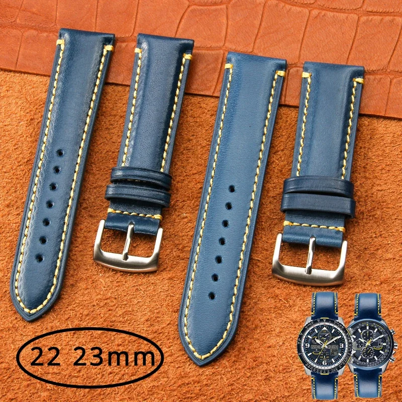

Ремешок из нержавеющей стали для часов Citizen Blue Angel JY8037JY8031 CB5848 8040 316L, 22 23 мм