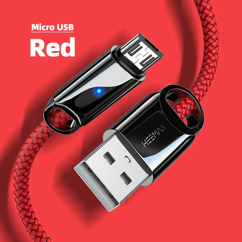 best fast charging cable for android 3A Fast Charging Micro USB Type C Cable For Samsung Huawei P40 Xiaomi Charger Data Cable Wire Mobile Phone USB C Cord Wire 3M types of mobile charger Cables
