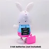 Robot Rabbit Dancing Sing Song Electronic Bunny Music Robotic Animal Beat Drum With LED Cute Electric Pet Toy Kids Birthday Gift 6