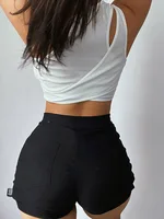 Vêtements d'été deux pièces pour femmes, streetwear sexy, haut précieux, culotte de lit en dentelle, style décontracté 6