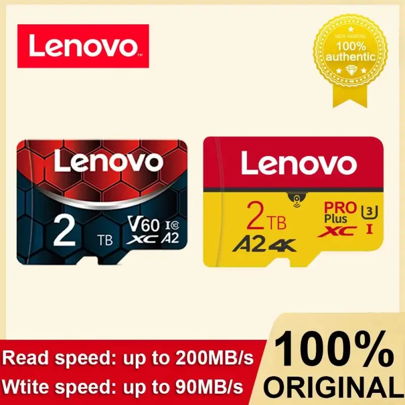 Lenovo 2Tb Sd Memory Card Flash Sd/Tf Card Mini Sd Card Uhs-1 Flash Memory Card 1Tb 512Gb 256Gb 128Gb Per Fotocamera Del Telefono Nintendo