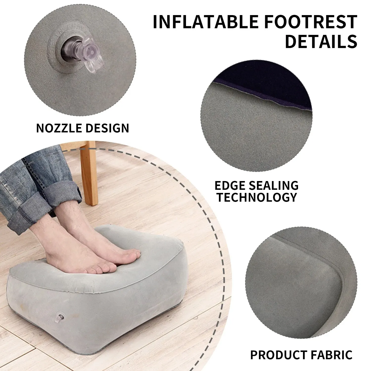 Adult Sexy Aid Body Positions Support Inflatable Sex Love Pillow Cushion Travel Rest Pillow Inflatable Footrest Cushion