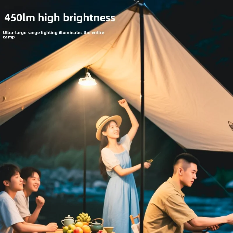 Solar Rechargeable LED Emergency Tent Light 3