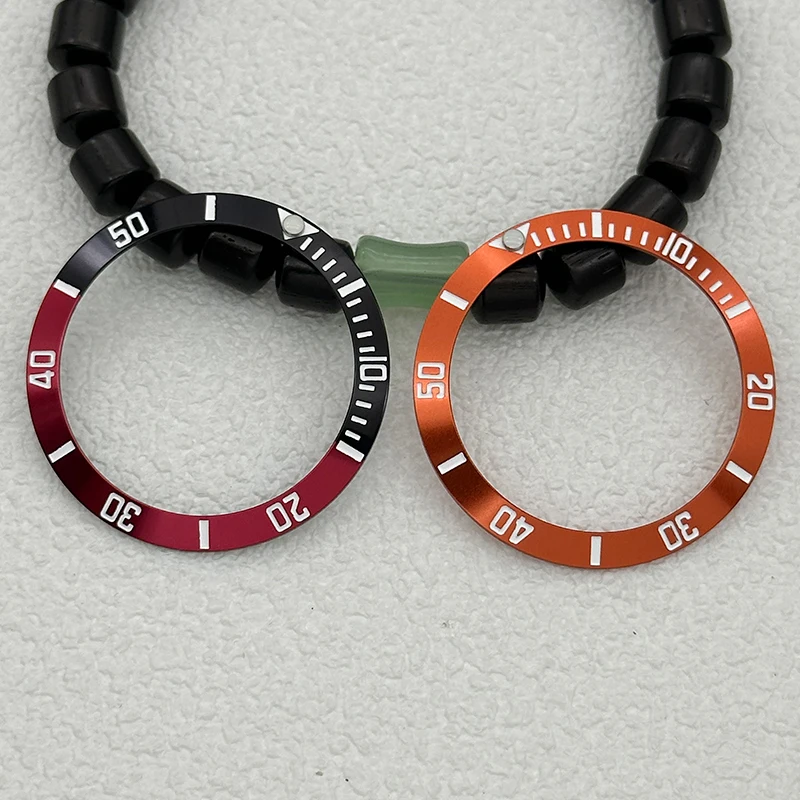 Elegant Beveled Aluminum Watch Bezel – 38mm x 30.6mm