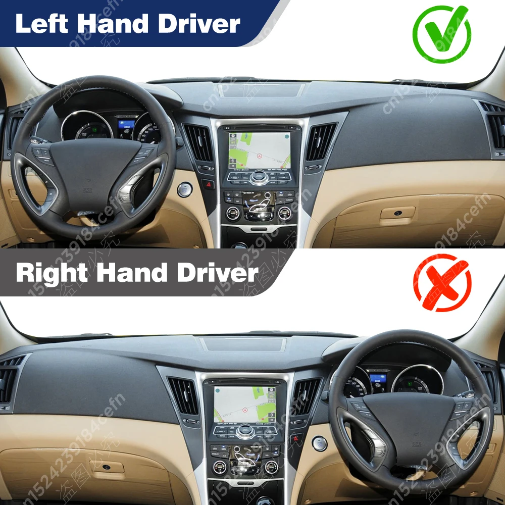 غطاء لوحة سيارة لشركة هيونداي سوناتا I45 2010 2011...