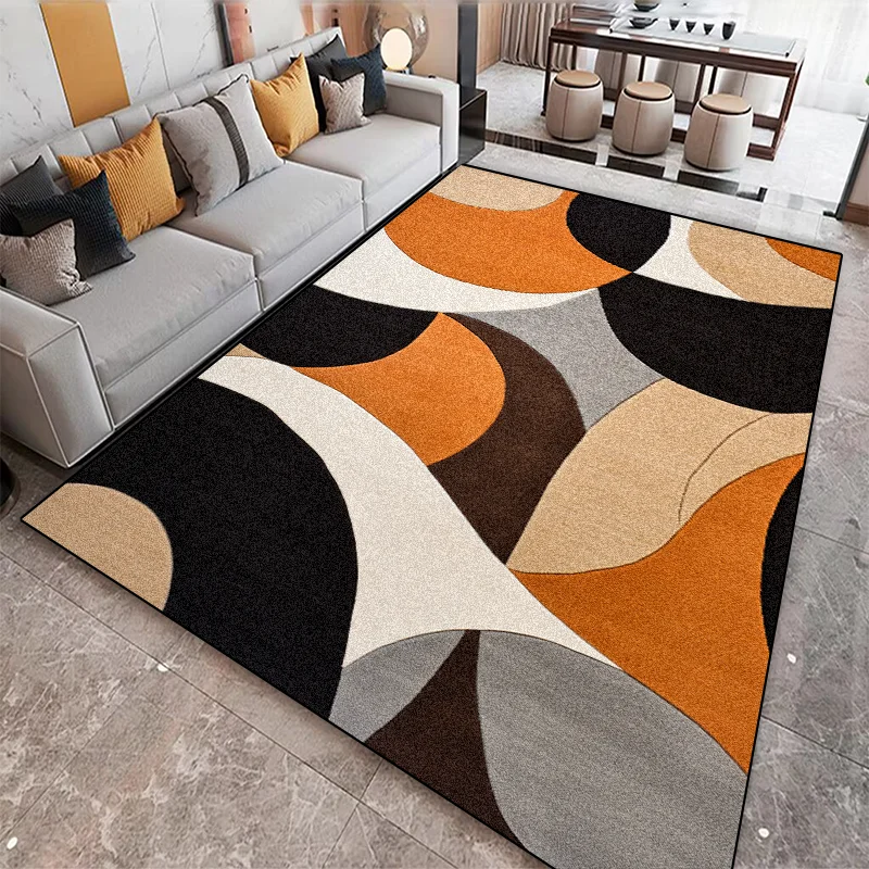 Modern Home Decoration Carpets for Living Room Geometric Style Large Area Soft Rugs 200x300 Bedroom Bedside Non-slip Floor Mat 2
