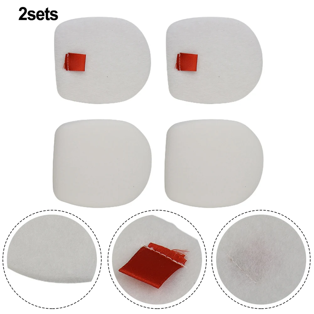 

2 Pcs Set Vacuum Cleaner Filters For For SHARK IZ201 IZ251 Anti Hair Wrap Cordless Foam Felt Vac Spare Parts Accessories