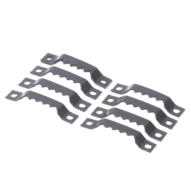 100/200pcs Black Gold No Nail Picture Frame Hooks Saw Tooth Sawtooth Hangers Photo Wall Oil Painting Mirror Saw Tooth Hooks picture frame hangers