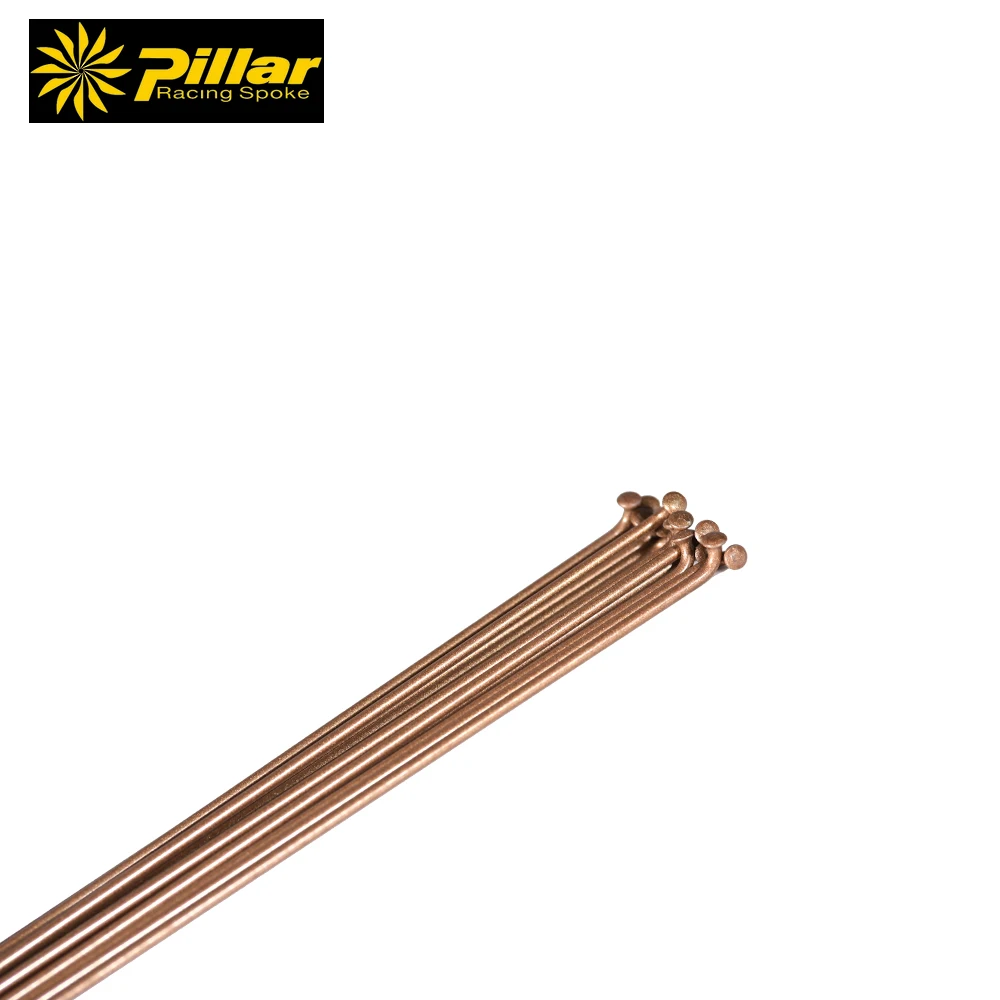 Pillar Spokes SR 14g J bend spokes 258mm 261 mm gold color 12pcs 36pcs