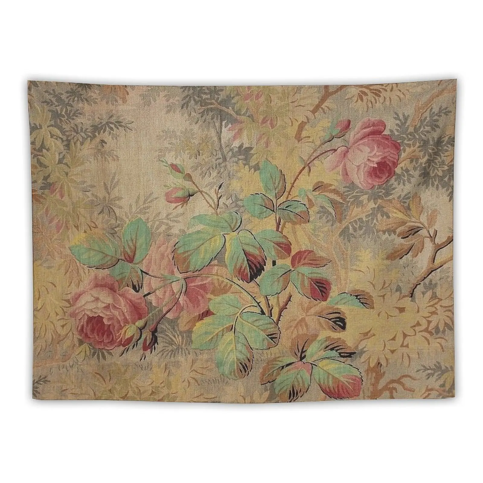 

Antique Rose Floral Tapestry Japanese Room Decor Decorations For Your Bedroom Tapestry