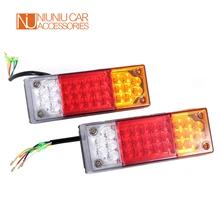 

12V Trailer LED Tail Lights Waterproof Lamps Turn Signal Brake Reverse Running Truck RV Camper