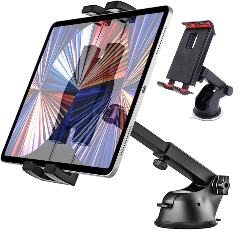 Supporto Universale Per Tablet Da 7-11 Pollici Per Ipad 7.9 9.7 10.2 Samsung Z Fold 4 3 2 Stong Supporto Per Telefono Da Auto Per Tablet Con Ventosa