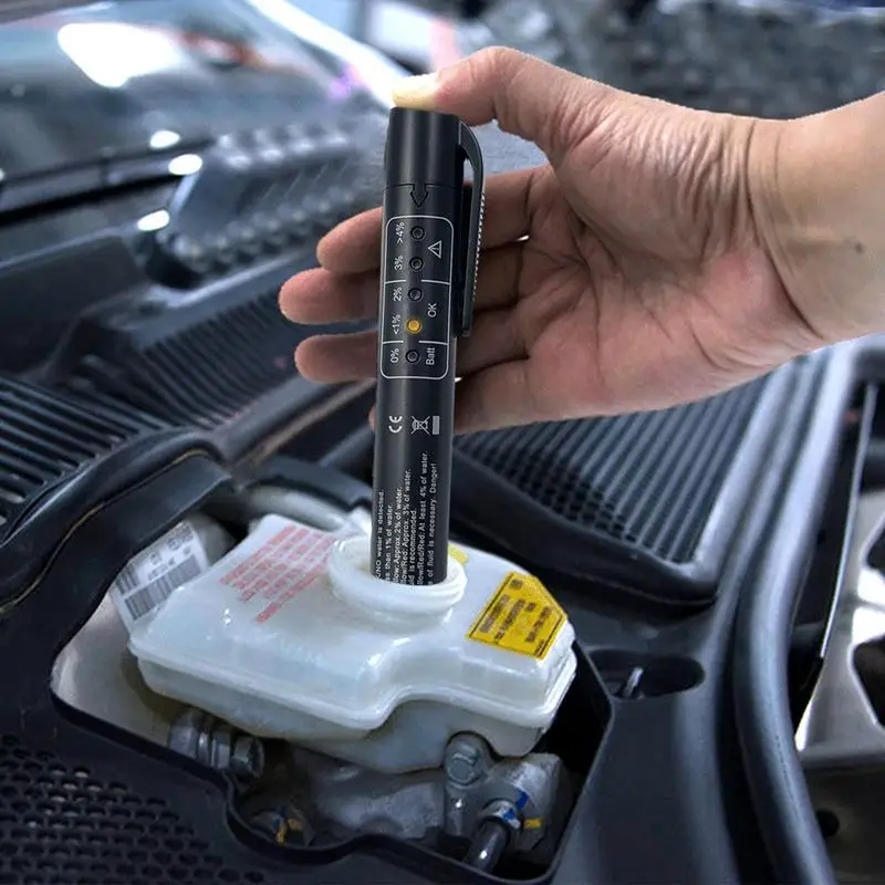 Universal Brake Fluid Tester Pen with LED Indicator