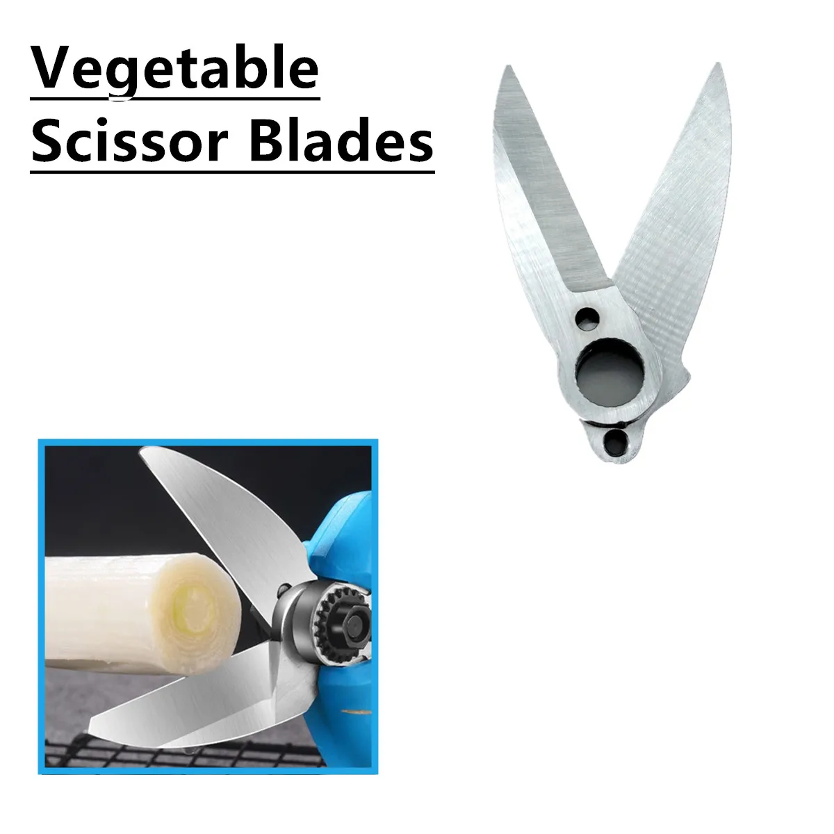 4 Styles Replaceable Blades For Pruning Shear Pipe Scissor Bone Vegetable Scissors Spare Blade Electric Shears parts SK5 4