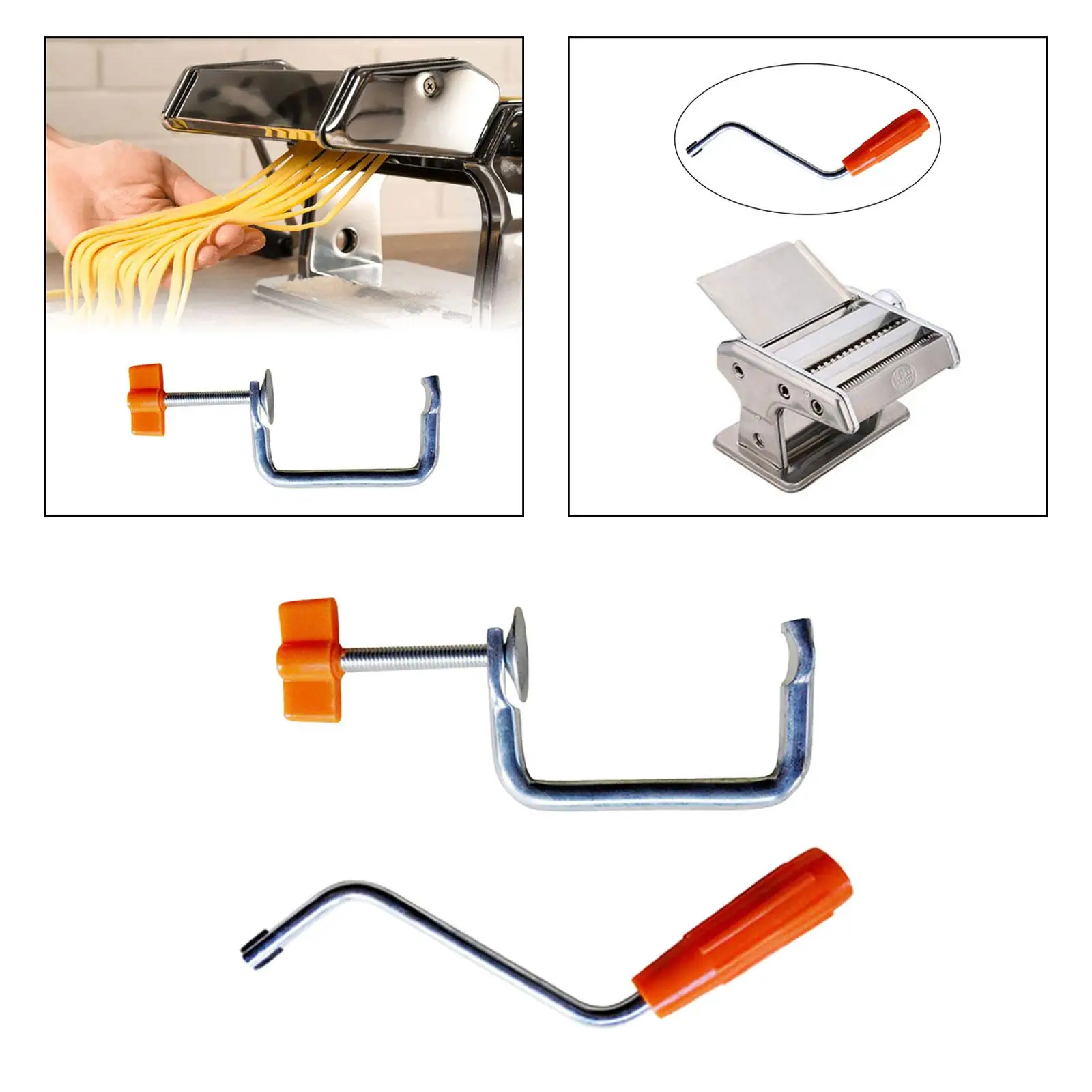 Pasta Maker Fixing Clamp Cook Tool for Household Restaurant Fettuccine