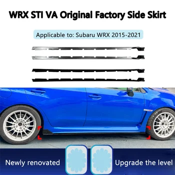WRX STI VA Side Skirt Spoiler Package ABS Black 2015 to 2021
