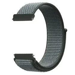 Nylon Strap Band Watchband for Sports Watches - Versatile and Durable Design (Grey cloud)