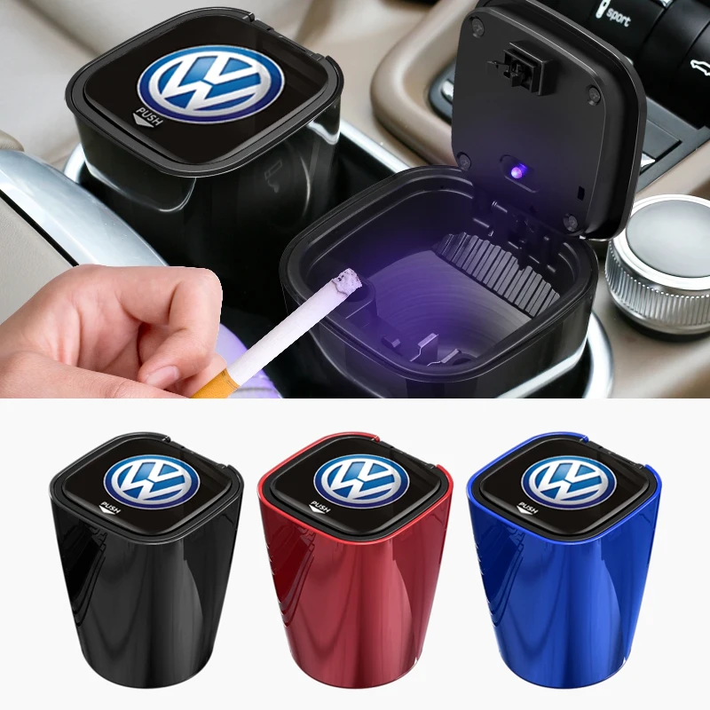 Auto Aschenbecher Mit Deckel Für VW Golf 7 - Geruchsneutralisierend