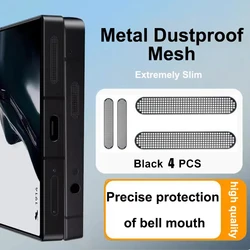 Dustproof Metal Mesh Stickers for Earpiece Speaker Protection (Silver)