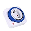 EU 24 Hours Timer Switch Timer Plug in Mechanical Grounded Programmable Smart Countdown loop Switch Socket Indoor Auto Power off 6