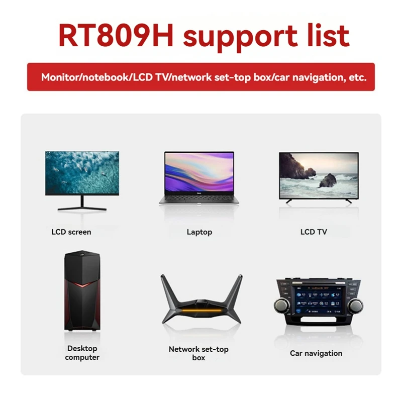 RT809H EMMC-Nand 플래시 프로그래머(어댑터 포함) BGA48 TSOP48 프로그래밍용 고정밀 도구-A86Z