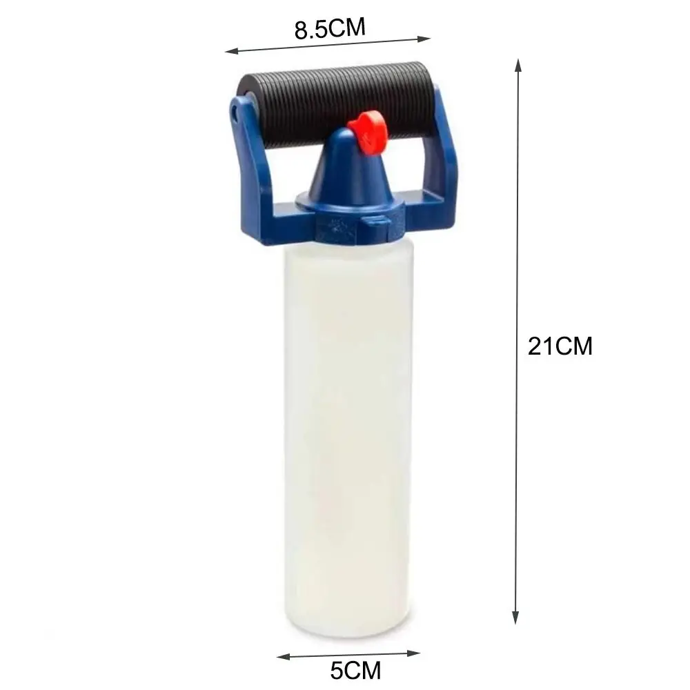 Glue Applicator Roller Dispenser PE Plastic Applicator Bottle 8oz Glue Bottle For Wood Processing Painting Supply Wall Treatment images - 6