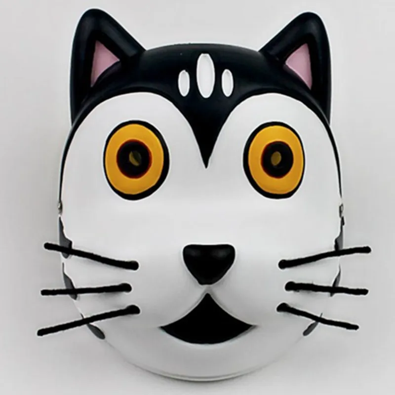 Monster Cat Cosplay Maske, Halloween Party Süßes japanisches Spiel, Charakterball Performance Requisiten – Detail 1