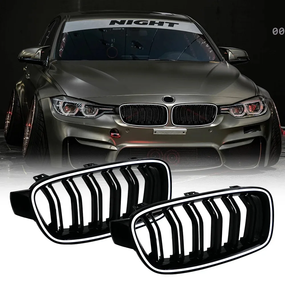 LED Light Grille For 3 Series 2013-2019 F30 F31 F35 330d 328i 335i 320d 340i Ca