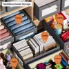 1PC/2PC Visible Window Organizer Fabric Organizer Pants Clothes Storage Goodies Closet Clothes Storage Box Drawer Organizer Box 2