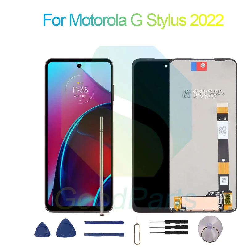 

Для Motorola G Stylus 2022 ЖК-дисплей экран 6,8 "G Stylus 2022 сенсорный дигитайзер в сборе Замена