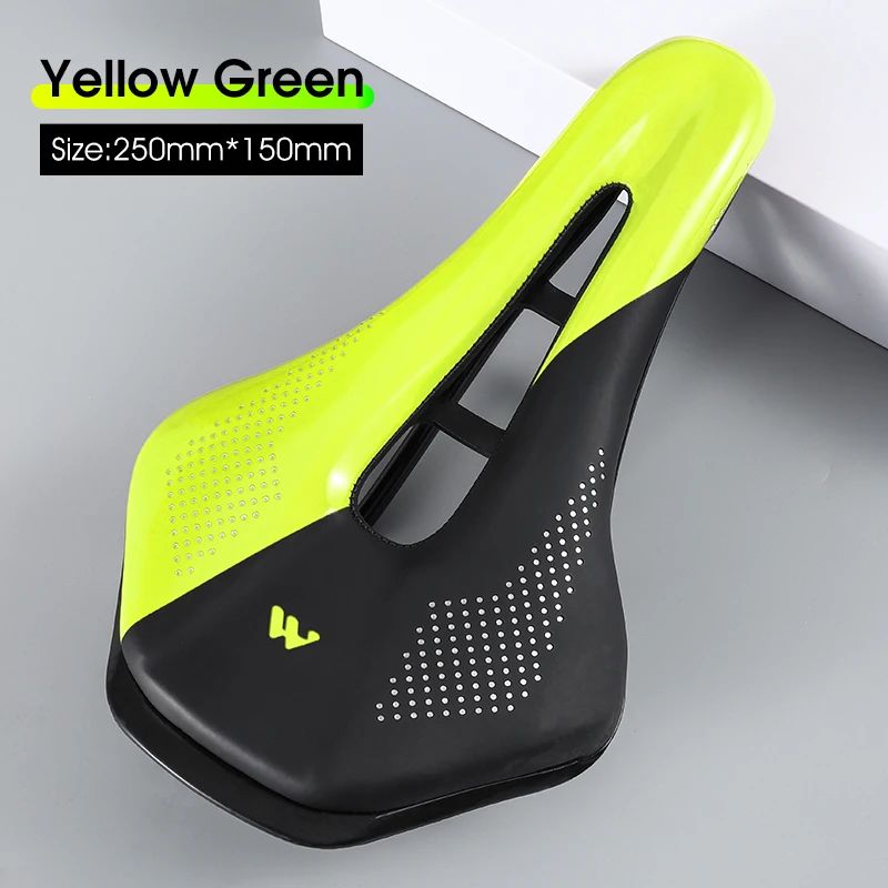 WEST BIKING Ergonomic Bicycle Saddle - Comfortable, Wear-Resistant PU Leather Cycling Seat Cushion
