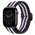Black white purple