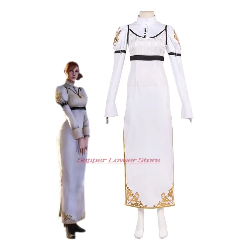 Kyrie Anime Game Devil May Cry Cosplay Costume Vestiti Uniforme Cosplay Kyrie Dress Donna Adult Performance Dress Halloween Party