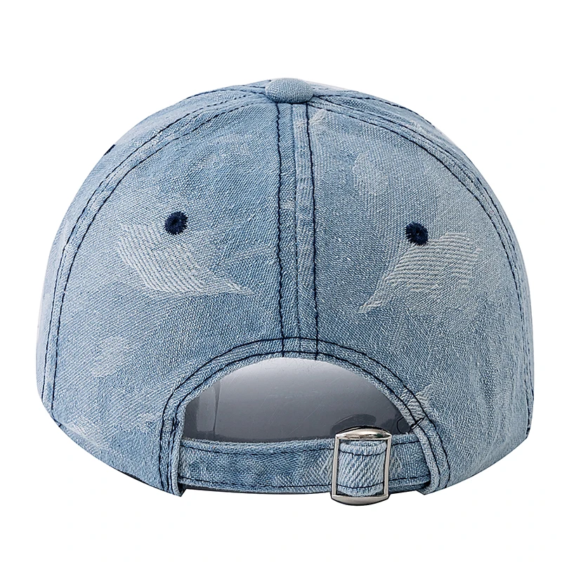 Hot Sale Unisex Baseball Cap Camo Style High Quality Hole Design Denim Cap Men Women Outdoor Camping Hiking Hats
