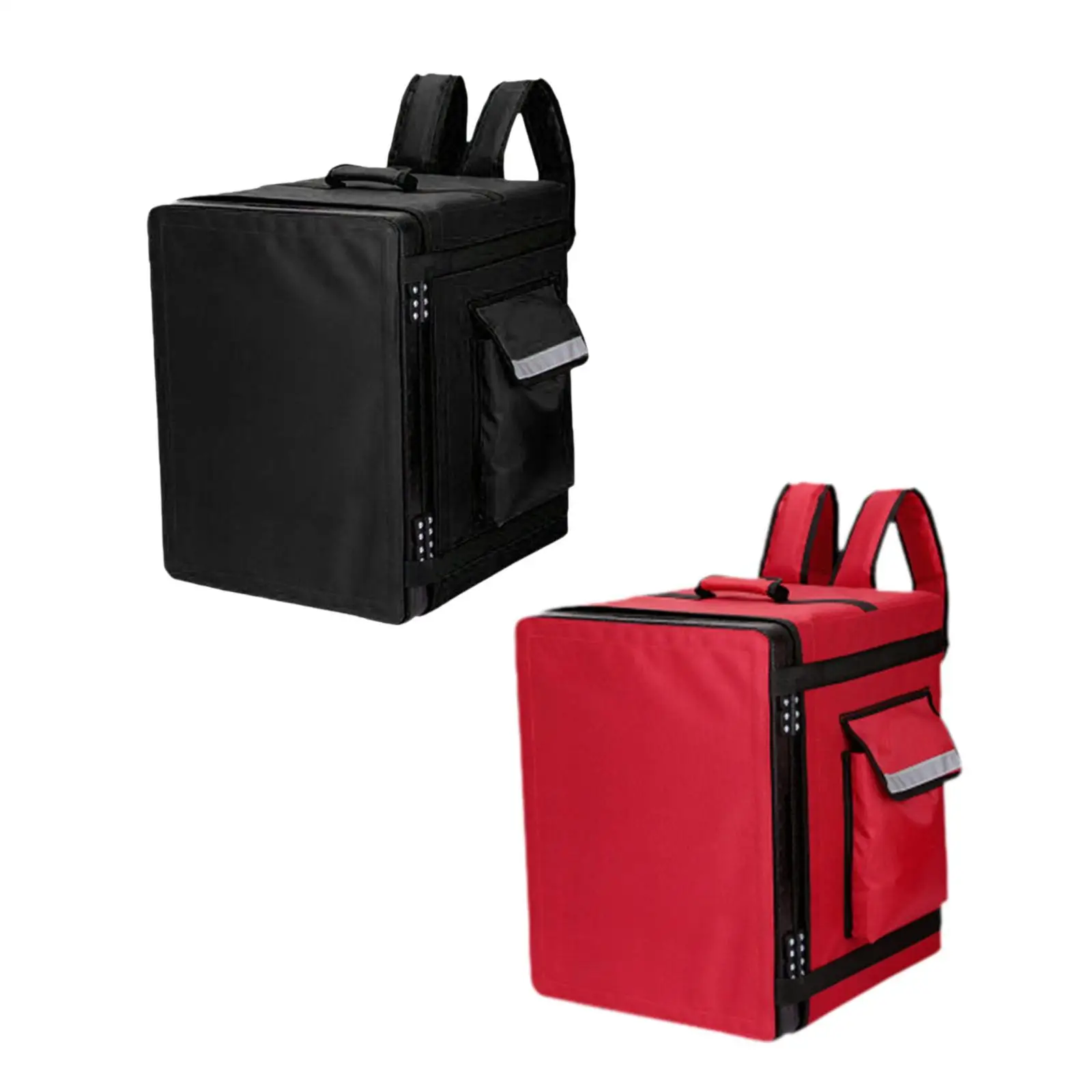 Insulated Food Delivery Backpack 43 L Reusable for Beach Groceries Hiking