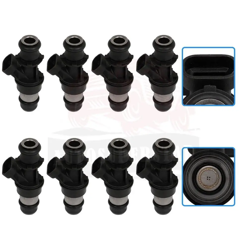 

Топливные форсунки 8x для 1999-00 Chevy Silverado 1500 GMC Sierra 1500 4.8L V8 FJ317
