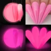 Luminous Acrylic Nail Powder Easy To Mix Glow In The Dark Nail Acrylic PowderSuitable Nail Carving Use  For Home Diy And Nail 4