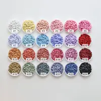 100pcs Mini Buttons 6mm Round Resin Mini Buttons Sewing Accessories Doll Clothing Button Embellishments Scrapbooking Card Decor 2