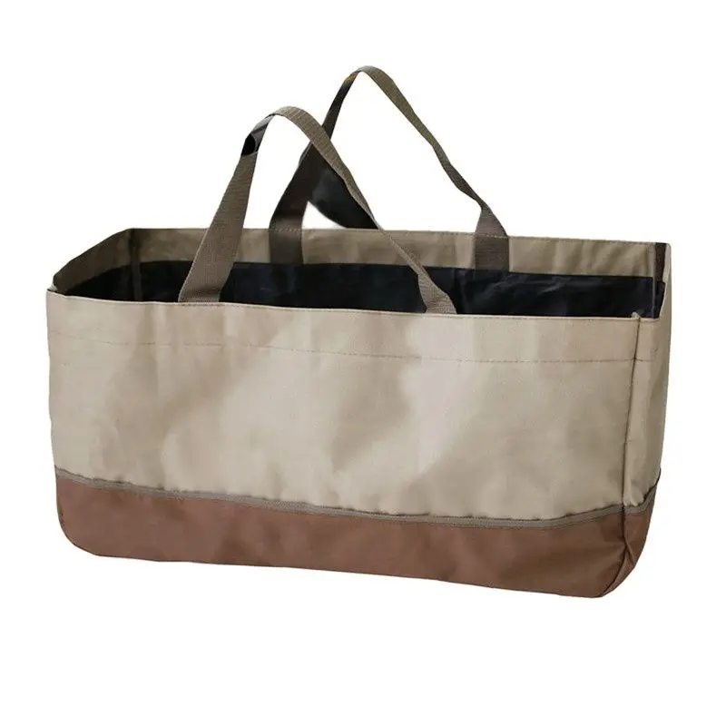 

Outdoor Universal Wear-resistant Oxford Cloth Firewood Storage Bag, Charcoal Multi-functional Transport Kit, 600D