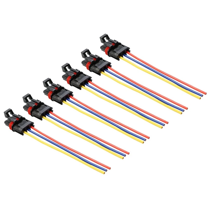 Pulse Power Plug Pigtail Connector For 2018-2021 Polaris Ranger XP 1000/RZR/RS1 Bus Bar Harness Connectors 6Pcs |