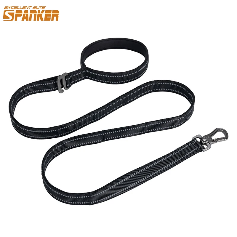 

Adjustable Running Dog Leash Pet Walking Bungee Lead Leash Hunting Jogging Hiking Traction Rope with Handle