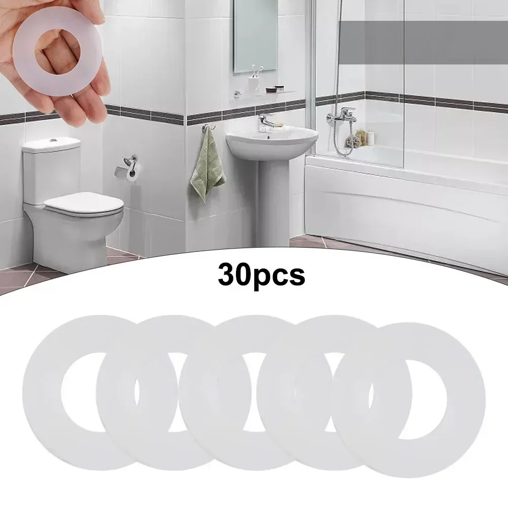 Seal Washer For GEBERIT Silicon Rubber Flush Valve Seal Washer Diaphragm 816.418.00.1 Toilet Water Tank Accessories 30pcs/set