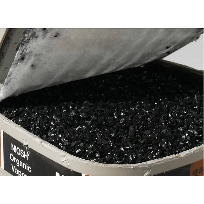 Professional-Grade Cartridge Box and Cotton Filters Set for Dust and Gas Protection