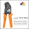 SN-2 Tool jaw pliers mini crimping terminal pliers C3,2.54,3.96 Non-insulated tabs and receptacles 1